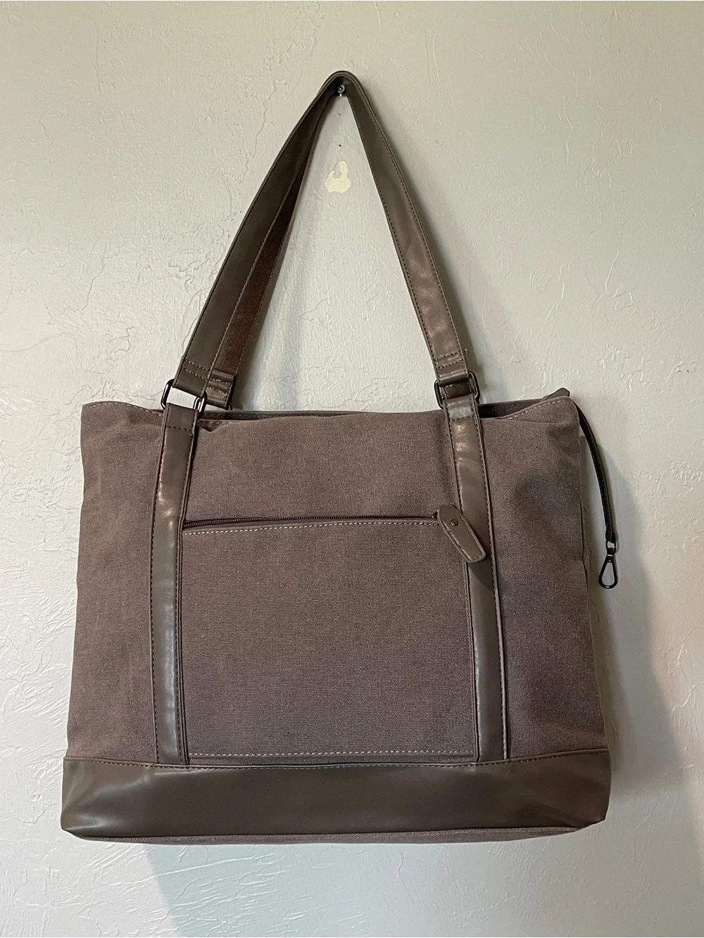 Heavy Duty Canvas Tote Laptop Computer Bag